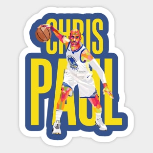 Chris Paul Golden State Warriors Sticker
